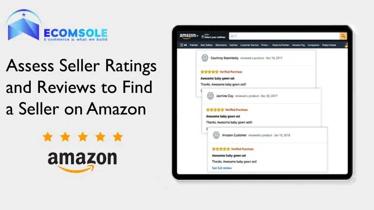 Assess Seller Ratings and Reviews to Find a Seller on Amazon