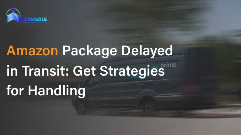 amazon package delayed in transit