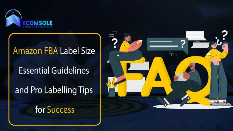 FAQs FBA Label Size