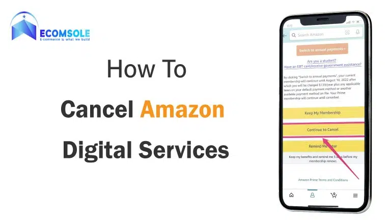 How To Cancel Amazon Digital Services