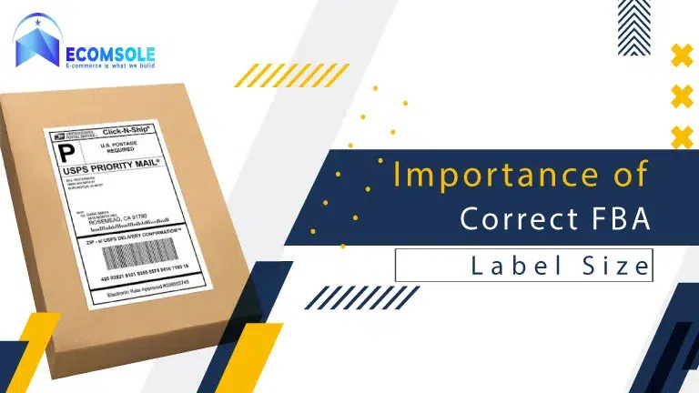 Importance of Correct FBA Label Size