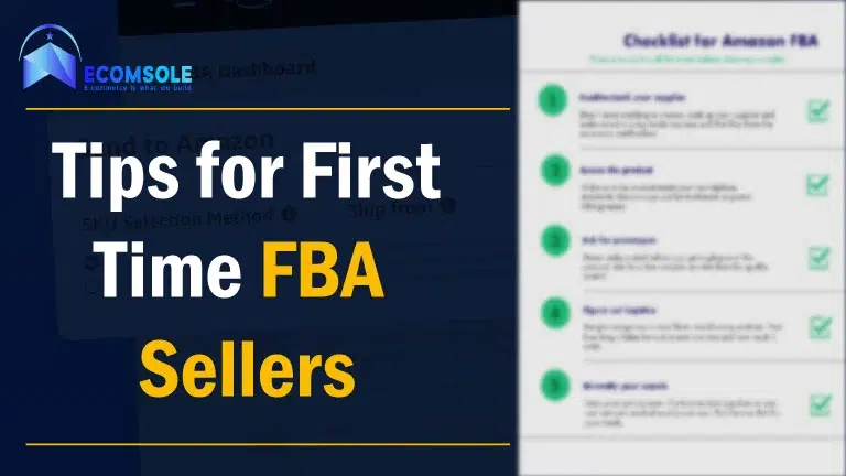 Tips for First-Time FBA Sellers for creating amazon fba label