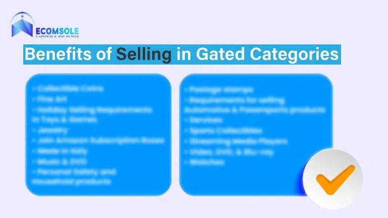 Benefits of Selling in Gated Categories