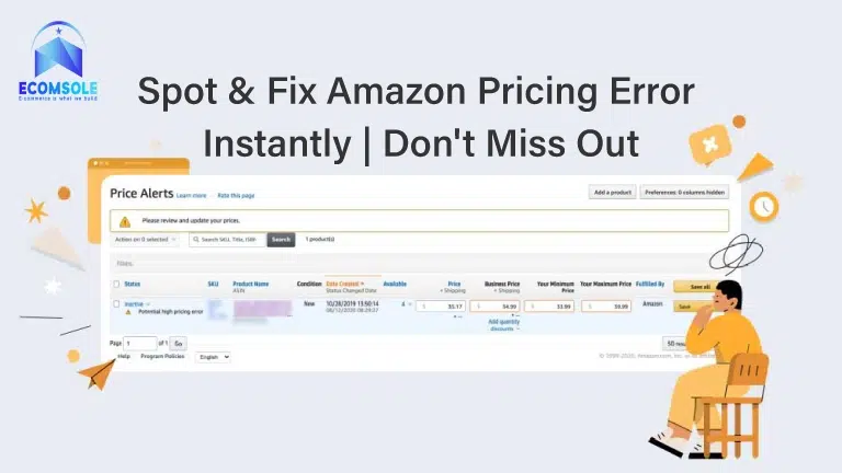 Spot & Fix Amazon Pricing Error Instantly