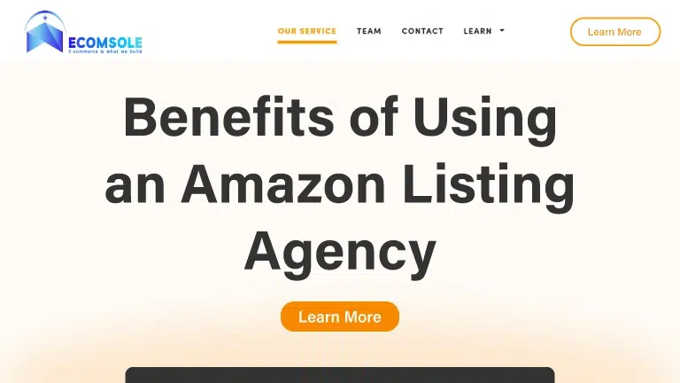 Benefits of Using an Amazon Listing Agency: Optimizing Sales